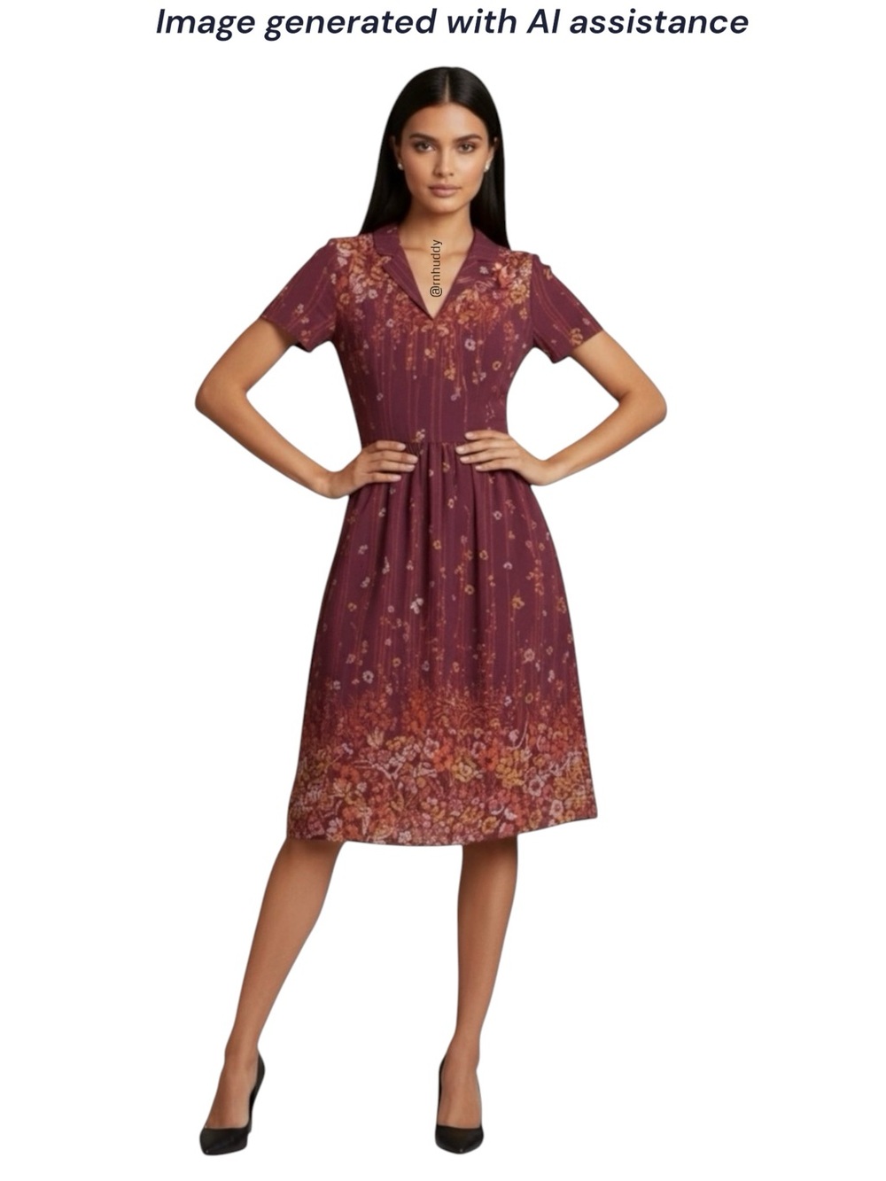 ModCloth M Lively Identity Floral Dress - Picture 12 of 12